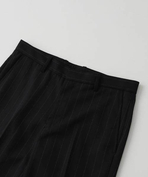 Couture d'adam(クチュールドアダム)の「COUTURE D’ADAM(クチュール ド アダム) Slit PT / Stripe(スラックス・メンズ・ブラック系その他・40/42)」の15枚目の写真
