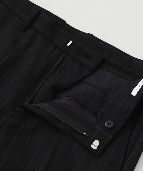 Couture d'adam(クチュールドアダム)の「COUTURE D’ADAM(クチュール ド アダム) Slit PT / Stripe(スラックス・メンズ・ブラック系その他・40/42)」の18枚目の写真