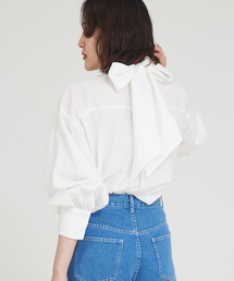 qualite scape | シアーボウタイブラウス(シャツ/ブラウス)