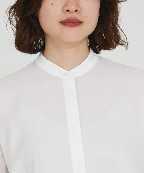 qualite scape（カリテ スケープ）の「シアーボウタイブラウス（シャツ/ブラウス・レディース・ピンク/ホワイト/ブラック・フリー）」の18枚目の写真