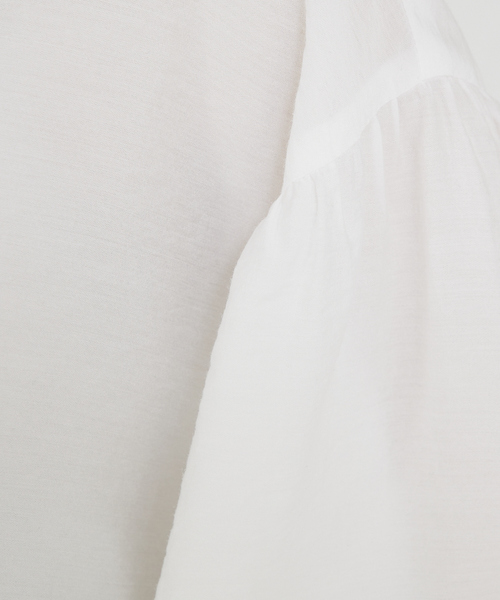 qualite scape（カリテ スケープ）の「シアーボウタイブラウス（シャツ/ブラウス・レディース・ピンク/ホワイト/ブラック・フリー）」の22枚目の写真