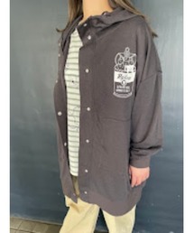 コビニャーカンカンBIGフードパーカー