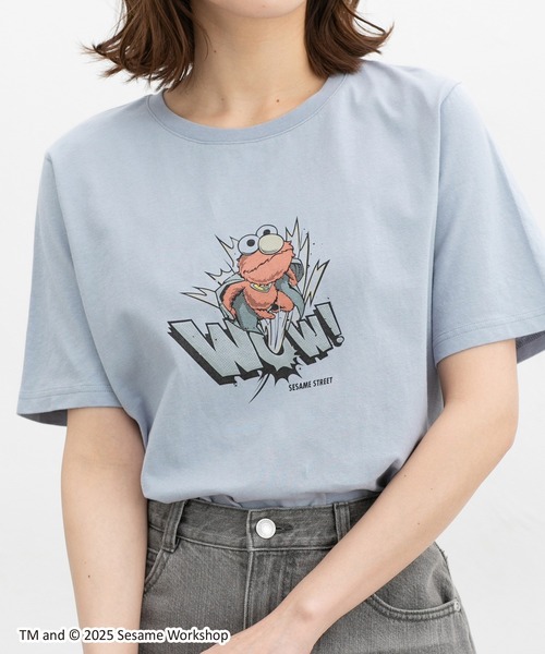 UVカット】セサミストリート／半袖T（Tシャツ/カットソー