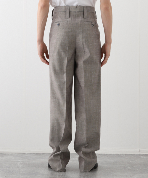 fumiya hirano トラウザーズ フミヤヒラノトラウザーズ グレー 春夏 Fumiya Hirano THE TROUSERS（フミヤヒラノ トラウザーズ