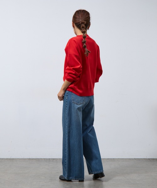 COLONY 2139（コロニートゥーワンスリーナイン）の「ワイドデニム（デニムパンツ・レディース・アイボリー/ネイビー/ダークブルー/ライトグレー/ブラック/サックスブルー・SMALL/MEDIUM/LARGE）」の20枚目の写真