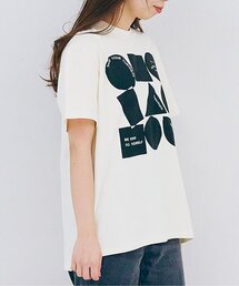 【ママ】3柄グラフィックプリントワイド半袖Tシャツ