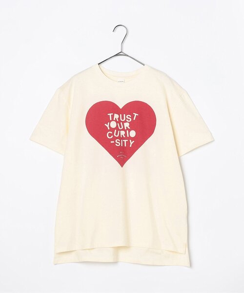 p.premier（ピードットプルミエ）の「【ママ】3柄グラフィックプリントワイド半袖Tシャツ（Tシャツ/カットソー・レディース・ブラック/オフホワイト/レッド・MEDIUM）」の18枚目の写真