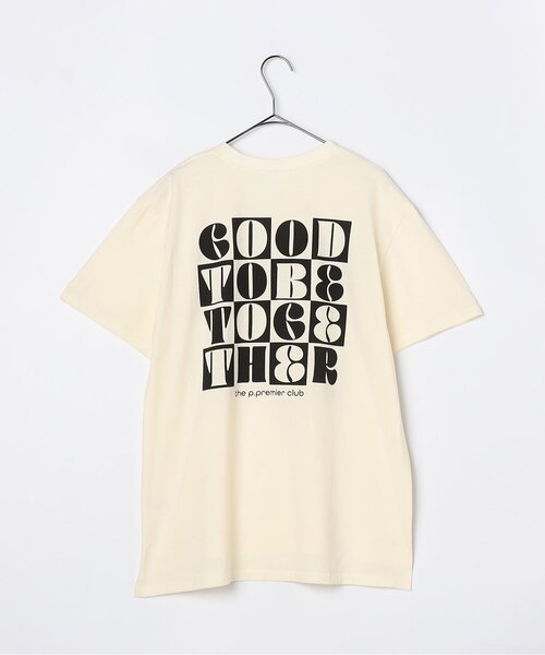 p.premier（ピードットプルミエ）の「【ママ】3柄グラフィックプリントワイド半袖Tシャツ（Tシャツ/カットソー・レディース・ブラック/オフホワイト/レッド・MEDIUM）」の19枚目の写真