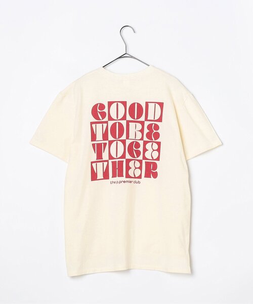 p.premier（ピードットプルミエ）の「【ママ】3柄グラフィックプリントワイド半袖Tシャツ（Tシャツ/カットソー・レディース・ブラック/オフホワイト/レッド・MEDIUM）」の21枚目の写真