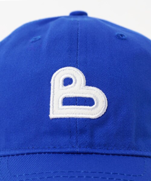 BEAMS HEART（ビームスハート）の「B-HEARTロゴ キャップ（キャップ・メンズ・ブルー/ブラック・ONE SIZE）」の9枚目の写真