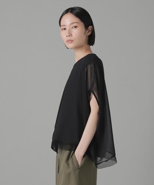 セール】(S)メッシュドッキングジャージィー / Tシャツ / S（T