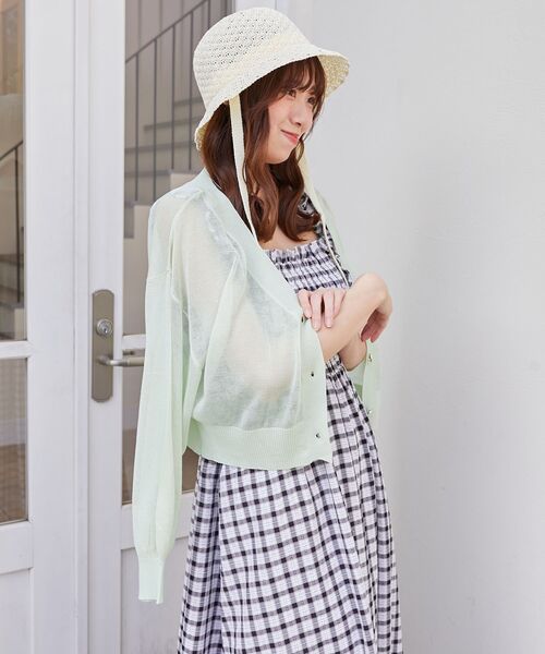 MAJESTIC LEGON（マジェスティックレゴン）の「フリルショルダーレースアップワンピ（ワンピース・レディース・ホワイト系その他/ホワイト系その他2/グレー系その他/ブラック系その他・X-SMALL/SMALL/MEDIUM/LARGE）」の9枚目の写真