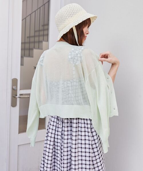 MAJESTIC LEGON（マジェスティックレゴン）の「フリルショルダーレースアップワンピ（ワンピース・レディース・ホワイト系その他/ホワイト系その他2/グレー系その他/ブラック系その他・X-SMALL/SMALL/MEDIUM/LARGE）」の10枚目の写真