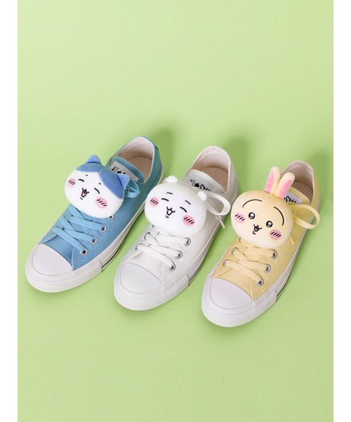 CONVERSE（コンバース）の「【converse】ALL STAR MC OX / CHIIKAWA（スニーカー・レディース・イエロー/ホワイト/ブルー・22.5/23/23.5/24/24.5）」の21枚目の写真