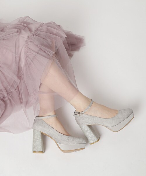 ESPERANZA（エスペランサ）の「チャンキーヒール厚底パンプス（パンプス・レディース・ブラック系2/グレー系2・24.5cm/24.0cm/23.5cm/23.0cm/22.5cm/22.0cm）」の18枚目の写真