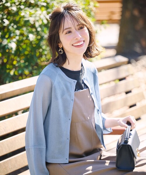 ANY SIS（エニィスィス）の「【洗える】ノースリーブロゴ Tシャツ（Tシャツ/カットソー・レディース・ブラック系/ホワイト系・2）」の20枚目の写真