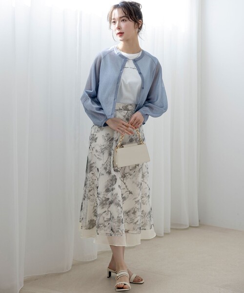 ANY SIS（エニィスィス）の「【洗える】ノースリーブロゴ Tシャツ（Tシャツ/カットソー・レディース・ブラック系/ホワイト系・2）」の14枚目の写真