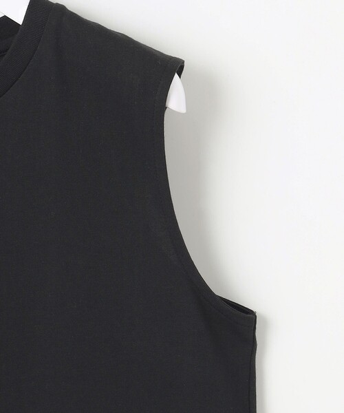 ANY SIS（エニィスィス）の「【洗える】ノースリーブロゴ Tシャツ（Tシャツ/カットソー・レディース・ブラック系/ホワイト系・2）」の22枚目の写真