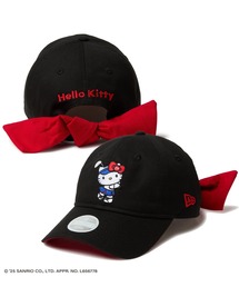NEW ERA（ニューエラ）の「NEW ERA/ニューエラ キャップ 9TWENTY HELLO KITTY ハローキティ リボン (ゴルフWomen's) ホワイト/ブラック 14432180/14432181（キャップ・メンズ）」