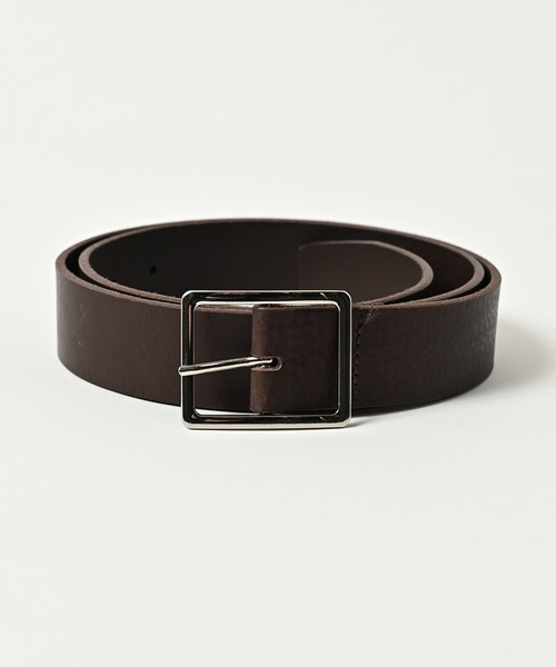 ADAM PATEK(アダムパテック)の「【ADAMPATEK/アダムパテック】italian leather wide belt/イタリアンレザーワイドベルト(ベルト・レディース・ブラウン/ブラック・FREE)」の1枚目の写真