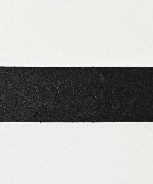 ADAM PATEK(アダムパテック)の「【ADAMPATEK/アダムパテック】italian leather wide belt/イタリアンレザーワイドベルト(ベルト・レディース・ブラウン/ブラック・FREE)」の3枚目の写真