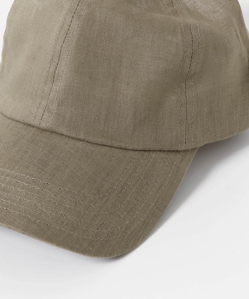 URBAN RESEARCH DOORS(アーバンリサーチドアーズ)の「リネンキャップ(キャップ・レディース・ブラック/グレー系その他/ナチュラル/チャコールグレー・ONE)」の16枚目の写真