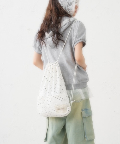 FCMM(エフシーエムエム)の「POCKET NAP SACK/ポケットナップサック(バックパック/リュック・レディース・ホワイト/ブラック/グレー・FREE)」の9枚目の写真