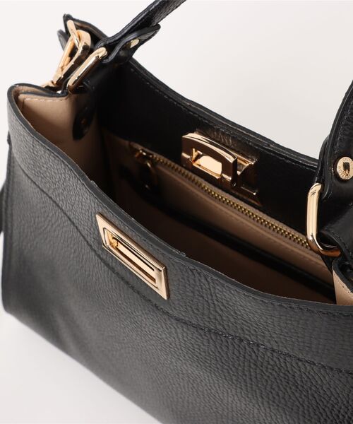 GIANNI NOTARO（ジャンニノターロ）の「【GIANNI NOTARO /ジャンニ ノターロ 】ハンドバッグ　ショルダーバッグ　本革（ショルダーバッグ・レディース・ベージュ/チャコールグレー/ブラウン/ブラック/アイボリー・FREE）」の8枚目の写真