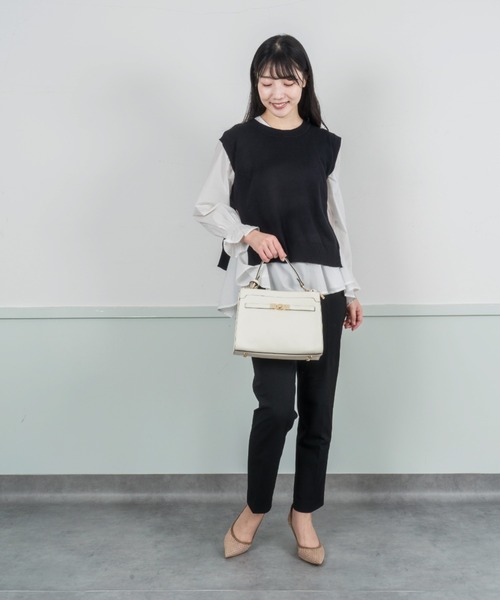 GIANNI NOTARO（ジャンニノターロ）の「【GIANNI NOTARO /ジャンニ ノターロ 】ハンドバッグ　ショルダーバッグ　本革（ショルダーバッグ・レディース・ベージュ/チャコールグレー/ブラウン/ブラック/アイボリー・FREE）」の16枚目の写真