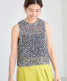 IENA | メッシュアメスリプルオーバー(ニット/セーター)