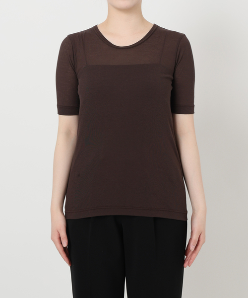 セール】sheer fraise cotton Tee（Tシャツ/カットソー