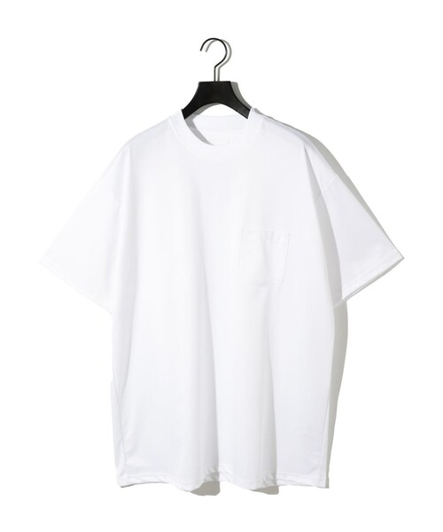 MIDIUMISOLID(ミディウミソリッド)の「MIDIUMISOLID Men’s ベーシックワイドT(Tシャツ/カットソー・メンズ・ネイビー/オフホワイト/ブラック・48)」の2枚目の写真