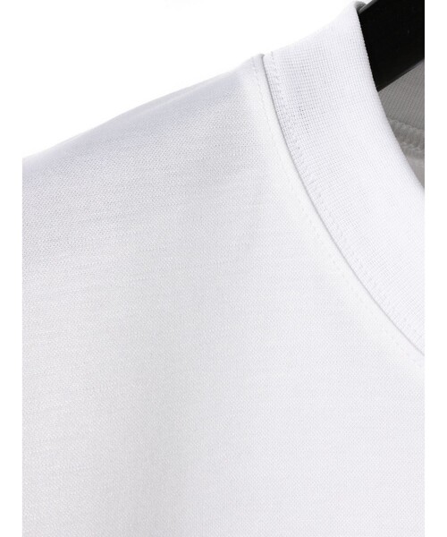 MIDIUMISOLID(ミディウミソリッド)の「MIDIUMISOLID Men’s ベーシックワイドT(Tシャツ/カットソー・メンズ・ネイビー/オフホワイト/ブラック・48)」の5枚目の写真