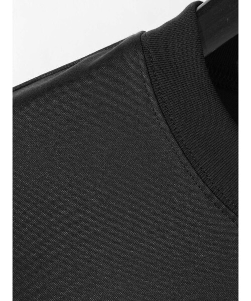 MIDIUMISOLID(ミディウミソリッド)の「MIDIUMISOLID Men’s ベーシックワイドT(Tシャツ/カットソー・メンズ・ネイビー/オフホワイト/ブラック・48)」の7枚目の写真