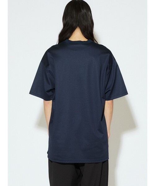 MIDIUMISOLID(ミディウミソリッド)の「MIDIUMISOLID Men’s ベーシックワイドT(Tシャツ/カットソー・メンズ・ネイビー/オフホワイト/ブラック・48)」の10枚目の写真