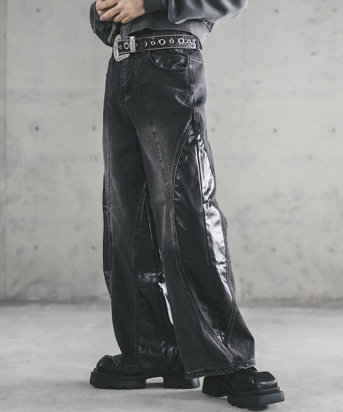 ★送料・関税込★THREETIMES★Jewel antique pants★ ☆2023FW新作☆threetimes☆Jewel antique pants (threetimes