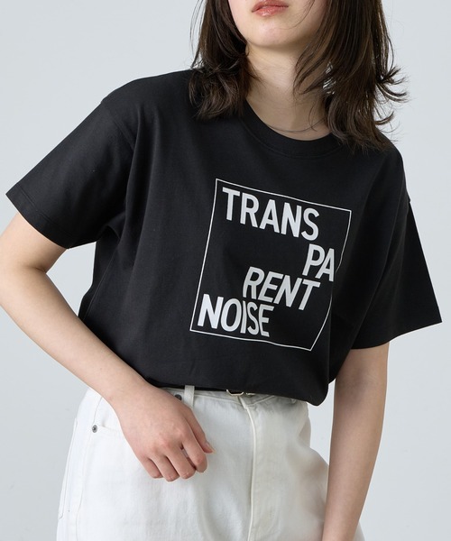 COLONY 2139(コロニートゥーワンスリーナイン)の「TRANSPAプリントTシャツ(Tシャツ/カットソー・レディース・ブラック/オフホワイト/ホワイト系その他・FREE)」の3枚目の写真