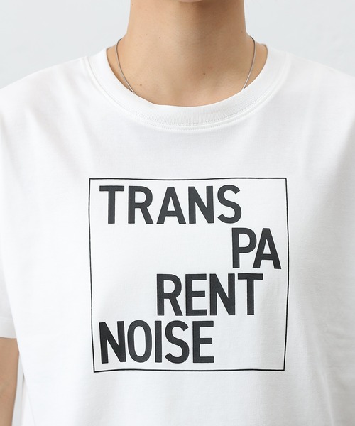 COLONY 2139(コロニートゥーワンスリーナイン)の「TRANSPAプリントTシャツ(Tシャツ/カットソー・レディース・ブラック/オフホワイト/ホワイト系その他・FREE)」の8枚目の写真