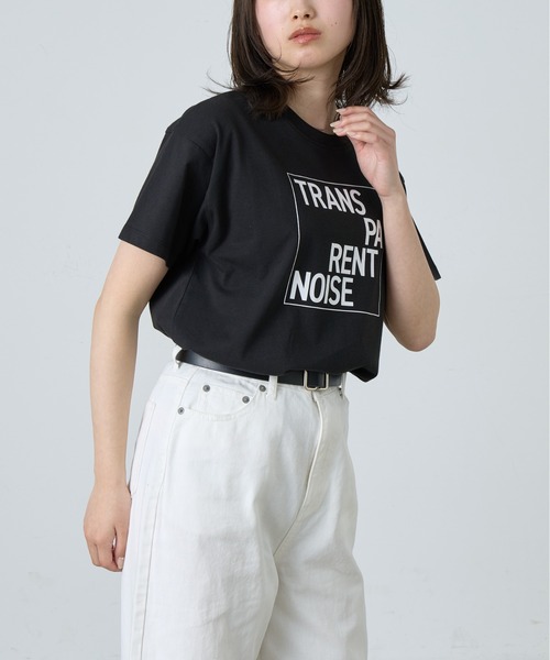 COLONY 2139(コロニートゥーワンスリーナイン)の「TRANSPAプリントTシャツ(Tシャツ/カットソー・レディース・ブラック/オフホワイト/ホワイト系その他・FREE)」の12枚目の写真