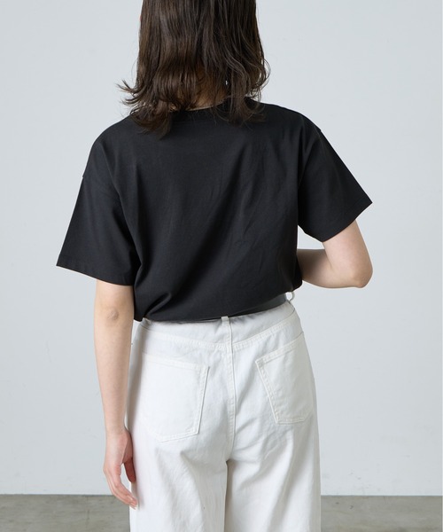COLONY 2139(コロニートゥーワンスリーナイン)の「TRANSPAプリントTシャツ(Tシャツ/カットソー・レディース・ブラック/オフホワイト/ホワイト系その他・FREE)」の13枚目の写真