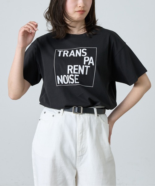 COLONY 2139(コロニートゥーワンスリーナイン)の「TRANSPAプリントTシャツ(Tシャツ/カットソー・レディース・ブラック/オフホワイト/ホワイト系その他・FREE)」の11枚目の写真