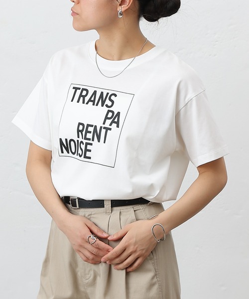 COLONY 2139(コロニートゥーワンスリーナイン)の「TRANSPAプリントTシャツ(Tシャツ/カットソー・レディース・ブラック/オフホワイト/ホワイト系その他・FREE)」の20枚目の写真