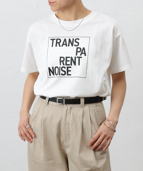 COLONY 2139(コロニートゥーワンスリーナイン)の「TRANSPAプリントTシャツ(Tシャツ/カットソー・レディース・ブラック/オフホワイト/ホワイト系その他・FREE)」の19枚目の写真
