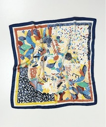 ad thie（アドティエ）の「カラフル レトロ柄スカーフ（バンダナ/スカーフ）」