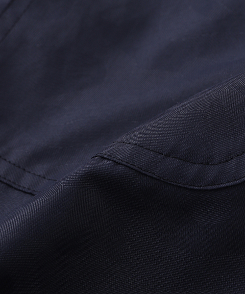 rajabrooke(ラジャブルック)の「rajabrooke / ラジャブルック KAMO KERJA SHIRT (LONG)(シャツ/ブラウス・メンズ・ホワイト/ネイビー・LARGE/MEDIUM)」の5枚目の写真