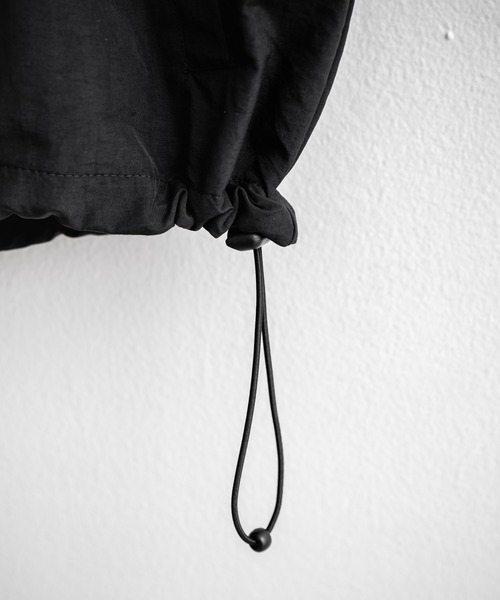 Rocky Monroe（ロッキーモンロー）の「ルーズシルエット 裏メッシュスタンドネック前開きナイロンベスト（ベスト・メンズ・チャコール/ブラック/ネイビー/グレー・M/L/XL）」の7枚目の写真