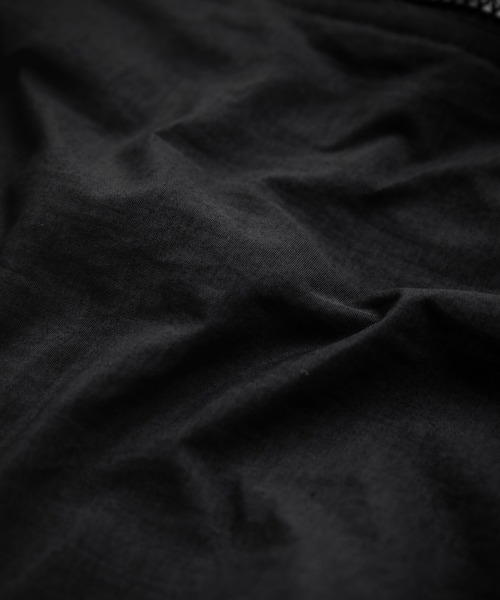 Rocky Monroe（ロッキーモンロー）の「ルーズシルエット 裏メッシュスタンドネック前開きナイロンベスト（ベスト・メンズ・チャコール/ブラック/ネイビー/グレー・M/L/XL）」の10枚目の写真