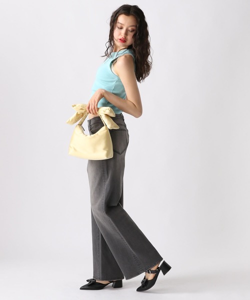 FOREVER 21（フォーエバー トゥエンティーワン）の「【2025SS】リブアメスリタンク（タンクトップ・レディース・オフホワイト/イエロー/ブラック/ブルー・MEDIUM/SMALL）」の20枚目の写真