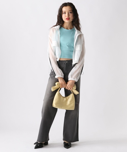 FOREVER 21（フォーエバー トゥエンティーワン）の「【2025SS】リブアメスリタンク（タンクトップ・レディース・オフホワイト/イエロー/ブラック/ブルー・MEDIUM/SMALL）」の18枚目の写真