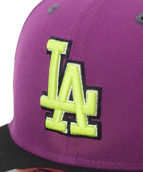 NEW ERA（ニューエラ）の「ニューエラキャップ 59FIFTY LAロサンゼルスドジャース ONSPOTZ別注（キャップ・メンズ・パープル・7 1/4/7 3/8/7 1/2/7 5/8/7 3/4/7 1/8/7 7/8/8）」の13枚目の写真